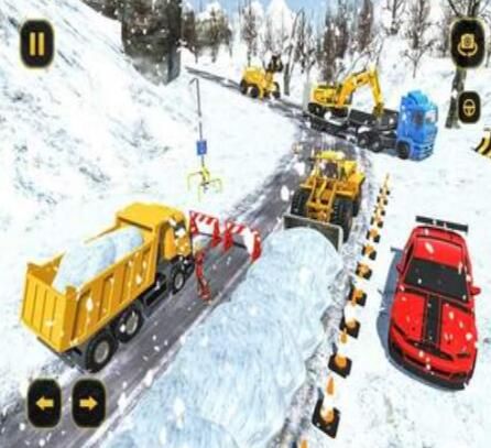 雪地货车模拟运输截图2