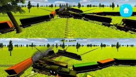 火车碰撞铁路模拟图片2