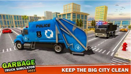 城市垃圾车驾驶模拟器截图2