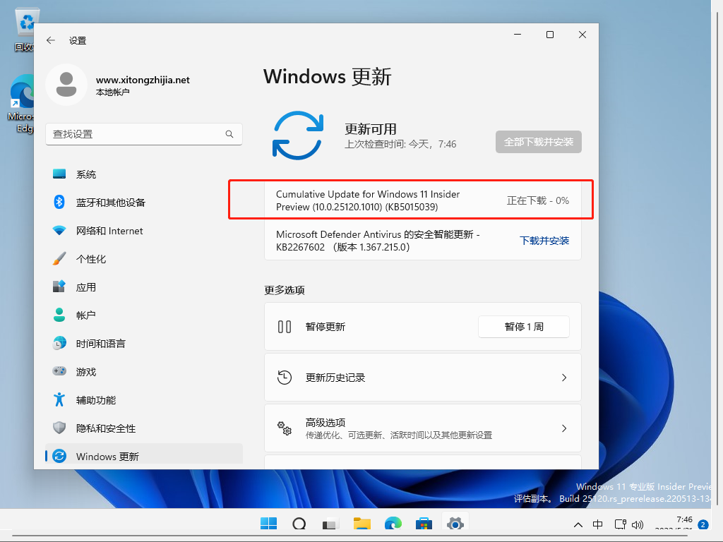  Windows 11 InsiderPreview (10.0.251