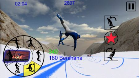 山地自由式雪地滑板车截图3