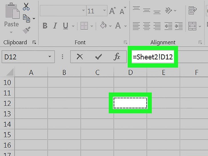Excel中链接工作表