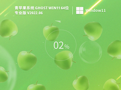 青苹果系统 Ghost Win11 64位 官方正式版 V2022.06