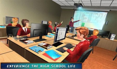 高中女孩模拟器虚拟生活截图2