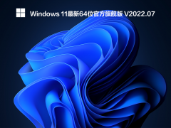 Windows 11最新64位官方旗舰版 V2022.07