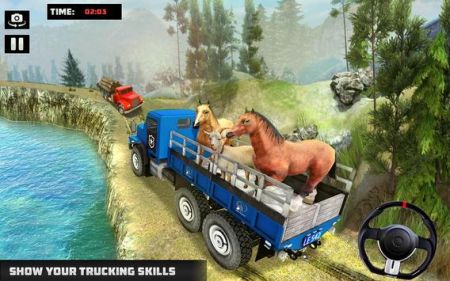 动物卡车运输驾驶模拟器截图3