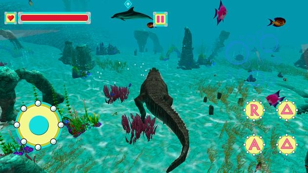 水下鳄鱼模拟器截图2