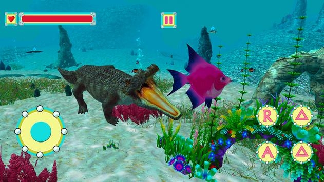 水下鳄鱼模拟器截图3