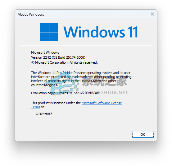Windows 11 Insider Preview 25174.100