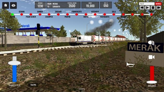 印尼火车模拟器截图2