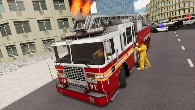 消防车驾驶模拟器截图2