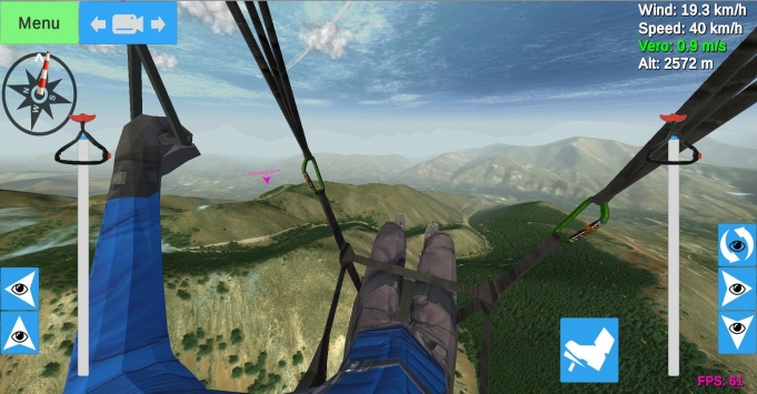 滑翔伞模拟器截图2