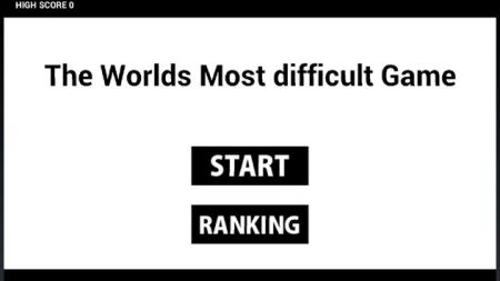 The Worlds Most difficult Game