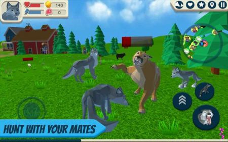 狼模拟器野生动物