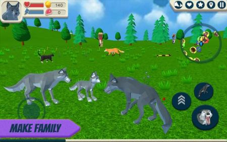 狼模拟器野生动物截图3