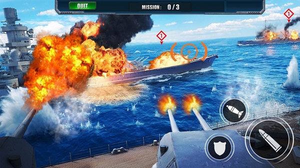 战舰猎杀巅峰海战世界安卓版截图2