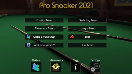 Pro Snooker 2021职业斯诺克破解版截图1