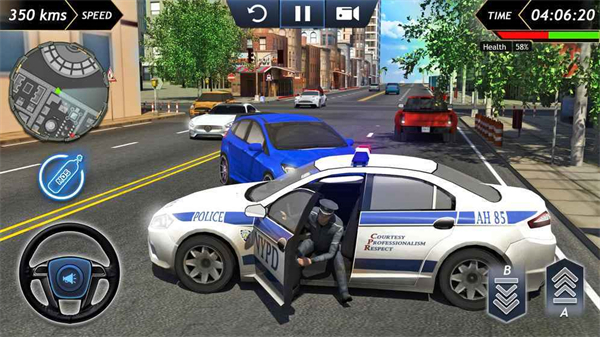 犯罪城警车模拟器安卓版截图1