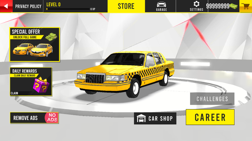 Taxi Simulator出租车模拟器破解版截图1