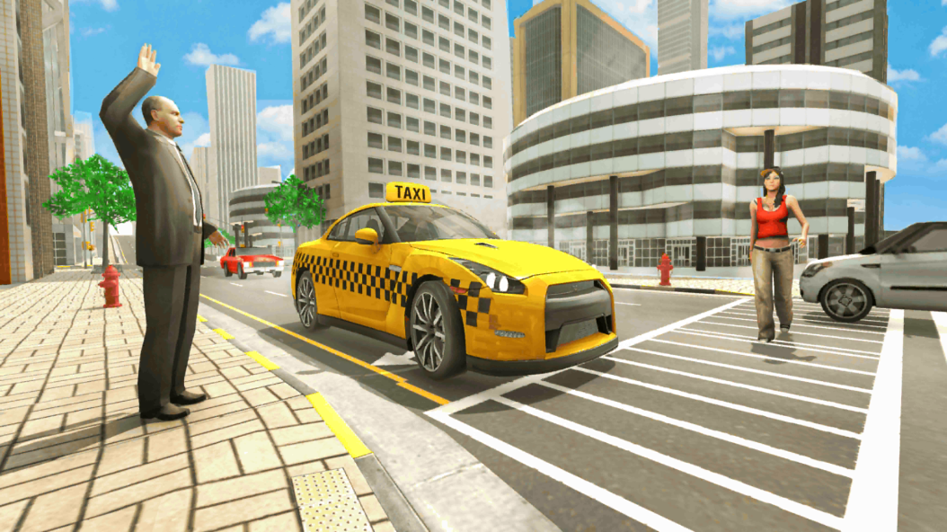Taxi Simulator出租车模拟器破解版截图2